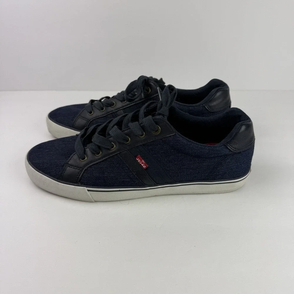 Levi's  Men's Rocklin Denim Casual Shoes - Size 10 - Picture 5 of 11